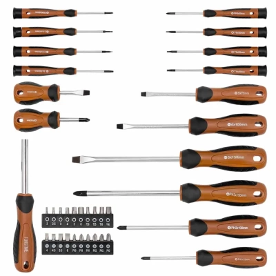 Отвертки в комплекте с битами набор 37 предметов (Китай)