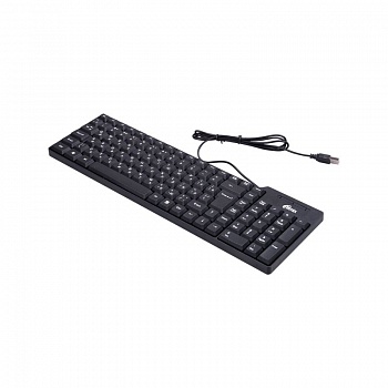 Клавиатура проводная Ritmix RKB-100 Black (Китай)