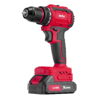 Дрель-шуруповерт аккумуляторная бесщет. CDS-BL-20, Li-Ion, 20 В MTX (Китай)