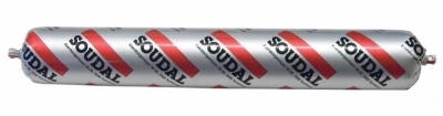 Герметик полиуретановый Soudal Soudaflex 40FC черный 600мл (Бельгия)