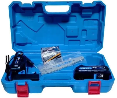 Пила цепная аккумуляторная CCSR-1506 RÖGEL 21В 1500мАч шина 150 мм/6" скорость цепи 6.5 м/с кейс (Китай)