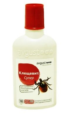 Клещевит Супер oт икcoдoвыx клeщeй 100мл Купить | Практик