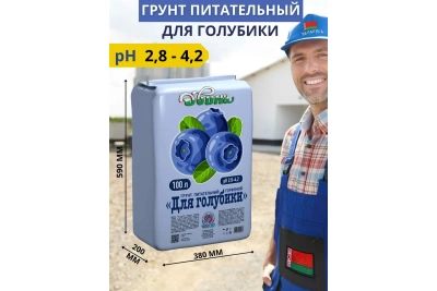 Торф Двина Для голубики 100 л (Беларусь)