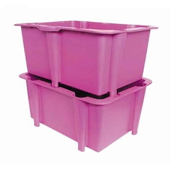 Ящик хозяйственный ребристый 590*460*262 (Беларусь)