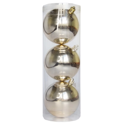 Набор шаров для елки, 8см*3шт, 030514(Китай)