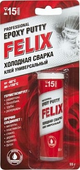 Клей универсальный «Холодная сварка» FELIX 55гр (Россия)
