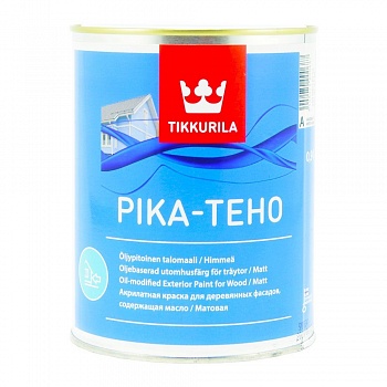 Акрилатная краска для деревянных фасадов Pika-Teho Tikkurila в Борисове