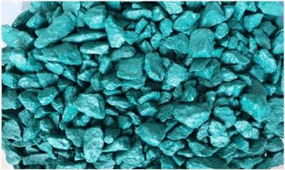 Щебень окрашенный гранитный зеленый 20кг (Беларусь)