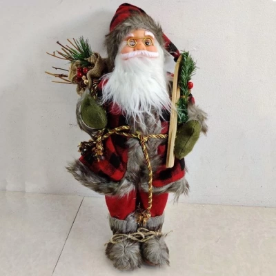 Фигура под елку Дед Мороз 46 см (Китай)