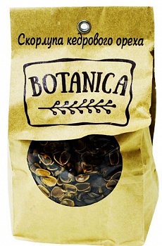 Субстратный компонент Скорлупа кедрового ореха Botanika 1л (Россия)