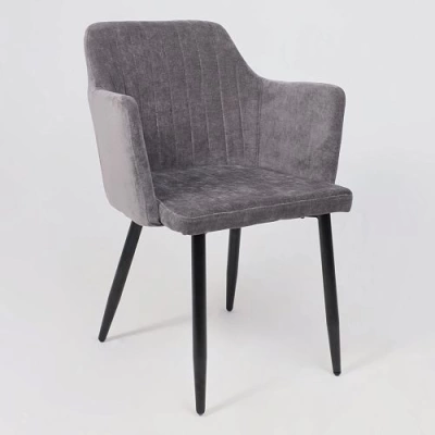 Кресло BRIT темно-серый велюр TYN997-26/черный (Россия) Кресло BRIT темно-серый велюр TYN997-26/черный (Россия)