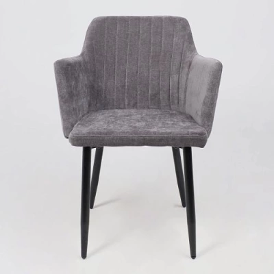 Кресло BRIT темно-серый велюр TYN997-26/черный (Россия) Кресло BRIT темно-серый велюр TYN997-26/черный (Россия)