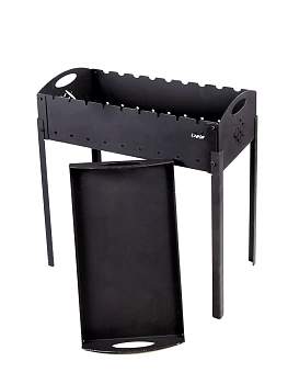 Мангал Хоттабыч BB066 разборный со съёмным дном металл 3 мм (Беларусь)