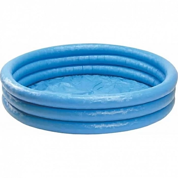 КРИСТАЛЬНО ГОЛУБОЙ БАССЕЙН,3 КОЛЬЦА,ОТ 3 ЛЕТ 38*168 (Китай)