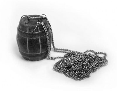 Испаритель "Бочонок" из камня для бани и сауны "Банные штучки" (Россия)