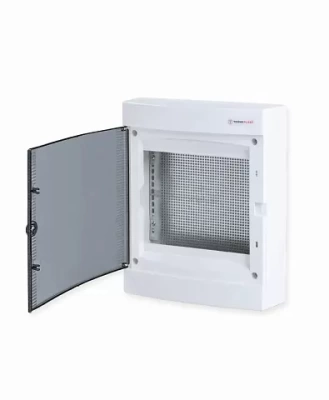 Щит встраиваемый мультимедийный 2 ряда прозрачная дверца IP40 (Китай)