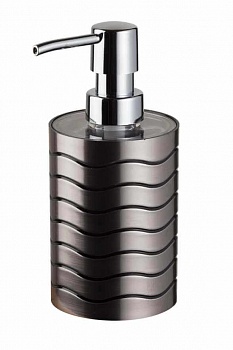 Дозатор для жидкого мыла Aquasanita DS-601 (черный металлик)