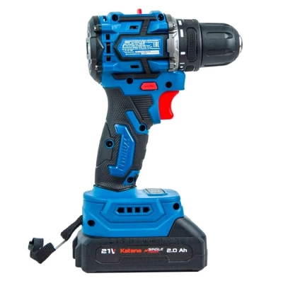 Аккумуляторная дрель-шуруповерт Katana CD3501 (21В,Бесщеточн.,2акк,2А/ч,Li-ion,10бит,кейс) (Китай)