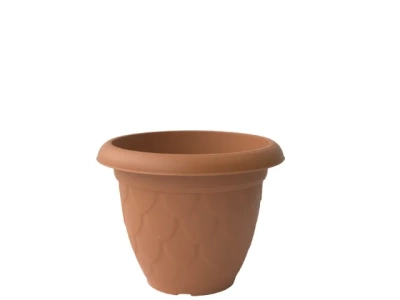 Горшок для цветов №5 террактовый 3,4л с поддоном (Россия)