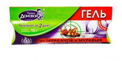 Гель от тараканов Домовой 15г Купить | Практик