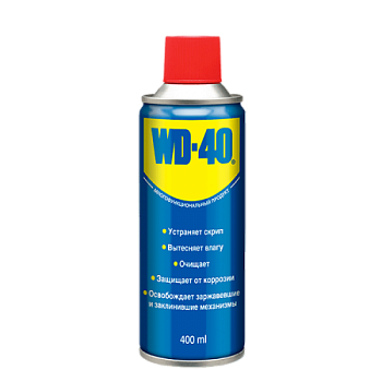 Смазочно-очистительная смесь WD-40 400мл (Россия)