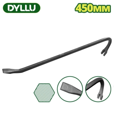 Лом-гвоздодер 450мм DYLLU DTQB1345 (Китай)