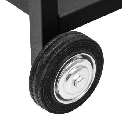 Мангал сварной на колесах 662х390х152/805 мм сталь 2 мм кочерга в комплекте Camping Palisad (Россия)