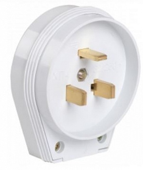 Вилка разборная для плиты с з/к 32А белая IEK (Россия)