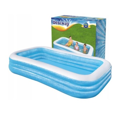 Надувной детский бассейн Bestway 54009B 305х183х56 см Синий (Китай)