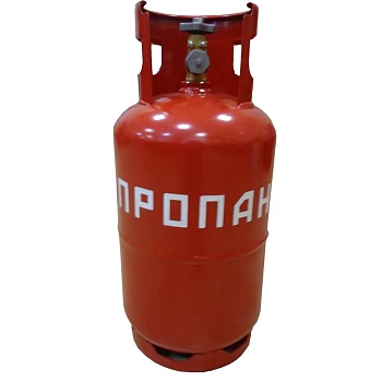 Баллон газовый бытовой 12л с ВБ-2 с вентилем (Беларусь)