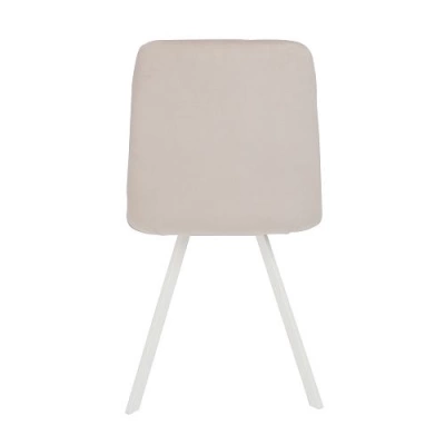 Стул ФИН Латте CAMARO 03/Белый, ткань/ светло-бежевый  (Беларусь)