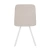 Стул ФИН Латте CAMARO 03/Белый, ткань/ светло-бежевый  (Беларусь)