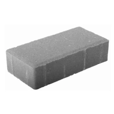 Плитка тротуарная толщина 20*10*6см серая