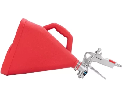 Картушный пистолет для штукатурки, V= 9,5 л, сопла 4, 6 и 8 мм (Китай)