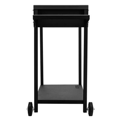 Мангал сварной на колесах 662х390х152/805 мм сталь 2 мм кочерга в комплекте Camping Palisad (Россия)