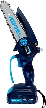 Пила цепная аккумуляторная CCSR-1506 RÖGEL 21В 1500мАч шина 150 мм/6" скорость цепи 6.5 м/с кейс (Китай)
