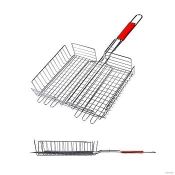 Решетка гриль W209 42 x 30 x 53см (Китай) 