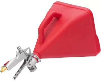 Картушный пистолет для штукатурки, V= 9,5 л, сопла 4, 6 и 8 мм (Китай)