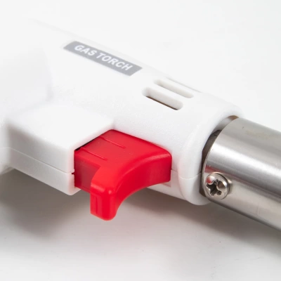 Газовая горелка RUNIS №9 белая пьезо цанговая (Китай)