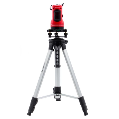 Уровень лазерный самовыравнивающийся, 150 мм, штатив 1150 мм, набор в пластиковом кейсе Matrix (Китай)