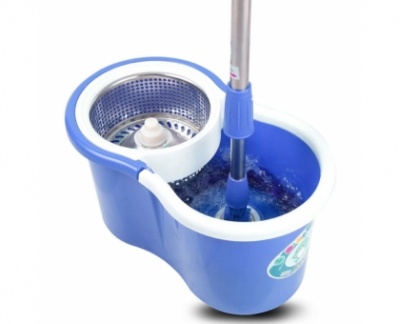 Чудо-швабра насадка круглая ведро с отжимом 2 в 1 (Китай)