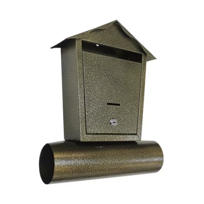 Ящик почтовый Магнитогорск Домик бронза (Россия)