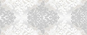 Керамическая плитка декор Бристоль 20*50 см светло-серый (Беларусь)