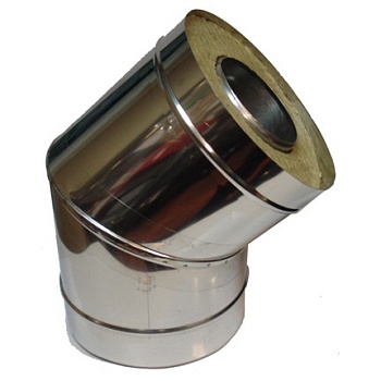 Отвод двустенный 45° Феролайф (Беларусь)