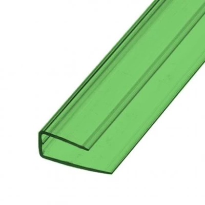 Профиль торцевой П 6мм L-2.1м зеленый (Россия)