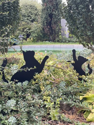 Фигуры садовые "Кошачья семейка" FS001 (Беларусь)