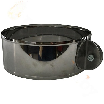 Хомут зажимной стяжной сталь 430 толщина 0,5 (Беларусь)