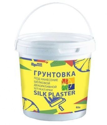 Грунт SILK PLASTER Акрилит-08 Адгезиновая 0,8л 1кг Купить | Практик