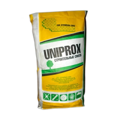 Штукатурка для печей и каминов UNIPROX 25 кг (Беларусь) в Борисове Штукатурка для печей и каминов UNIPROX 25 кг (Беларусь) в Борисове