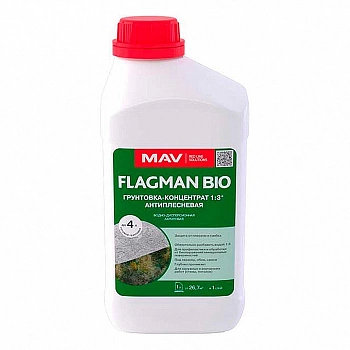 Грунтовка-концентрат FLAGMAN BIO антиплесневая бесцветная (Беларусь) в Борисове